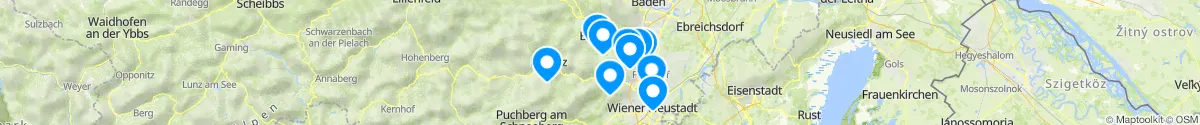 Kartenansicht für Apotheken-Notdienste in der Nähe von Hernstein (Baden, Niederösterreich)